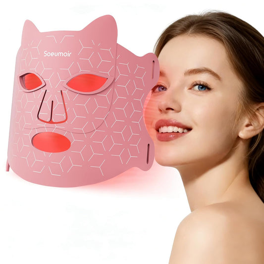 Red Light Therapy Mask for Face, LED Face Mask Light